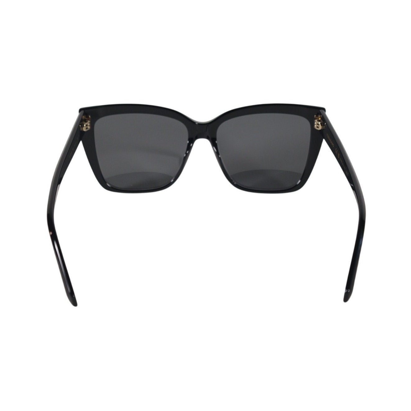 Salvatore Ferragamo Oversized Square Cat Eye Women's Sunglasses - Black / Grey