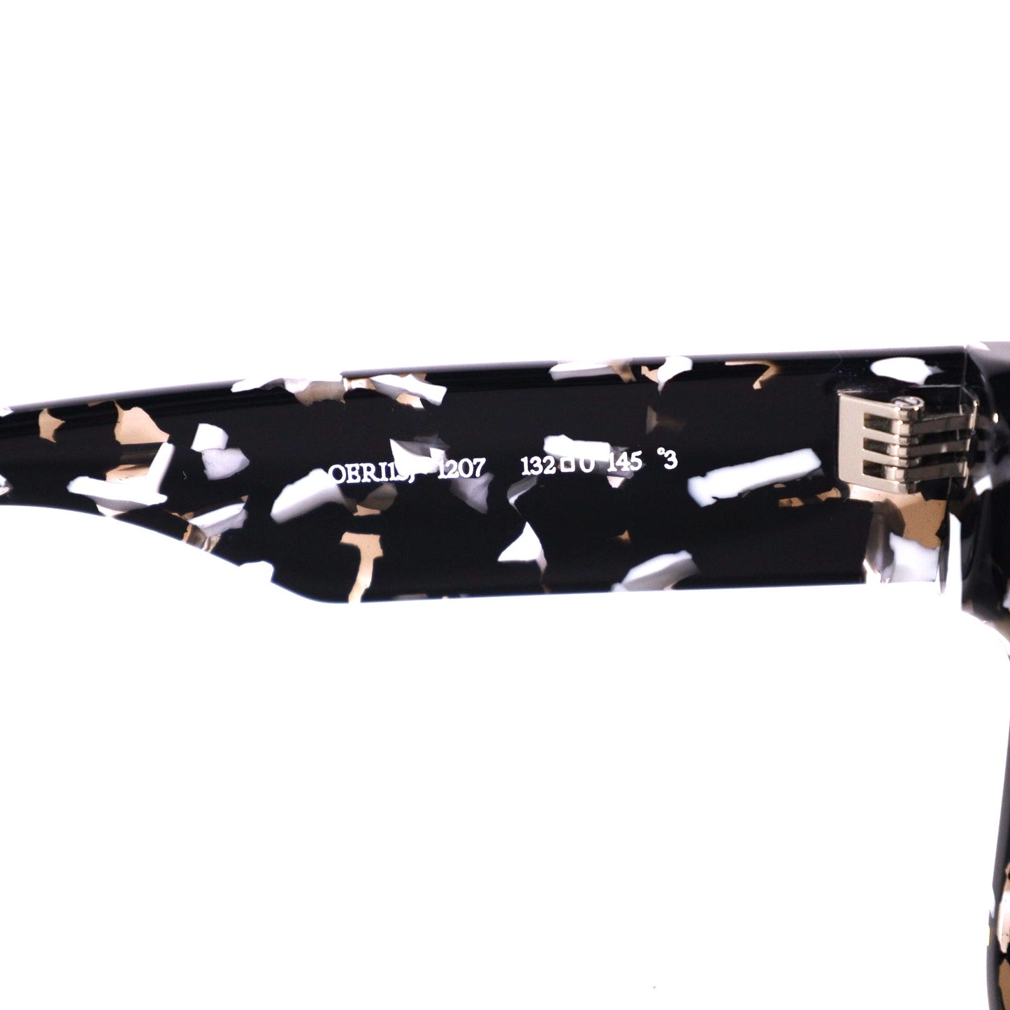 Off-White SYRACUSE Shield Sunglasses - Havana Black / Dark Grey