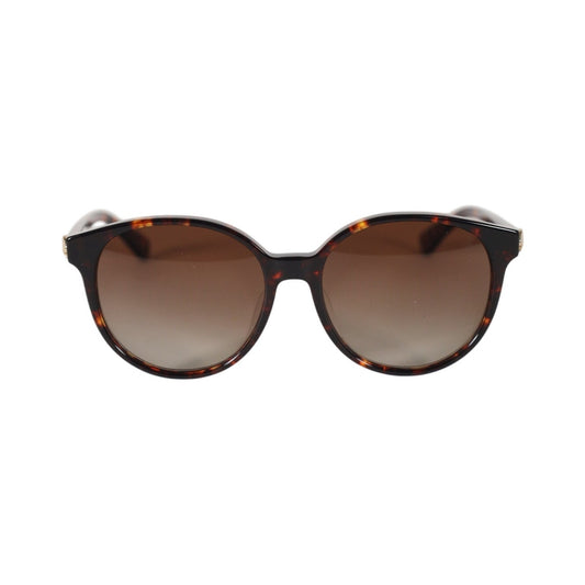 Kate Spade Women's Round ELIZA Polarized Sunglasses - Tortoise / Brown