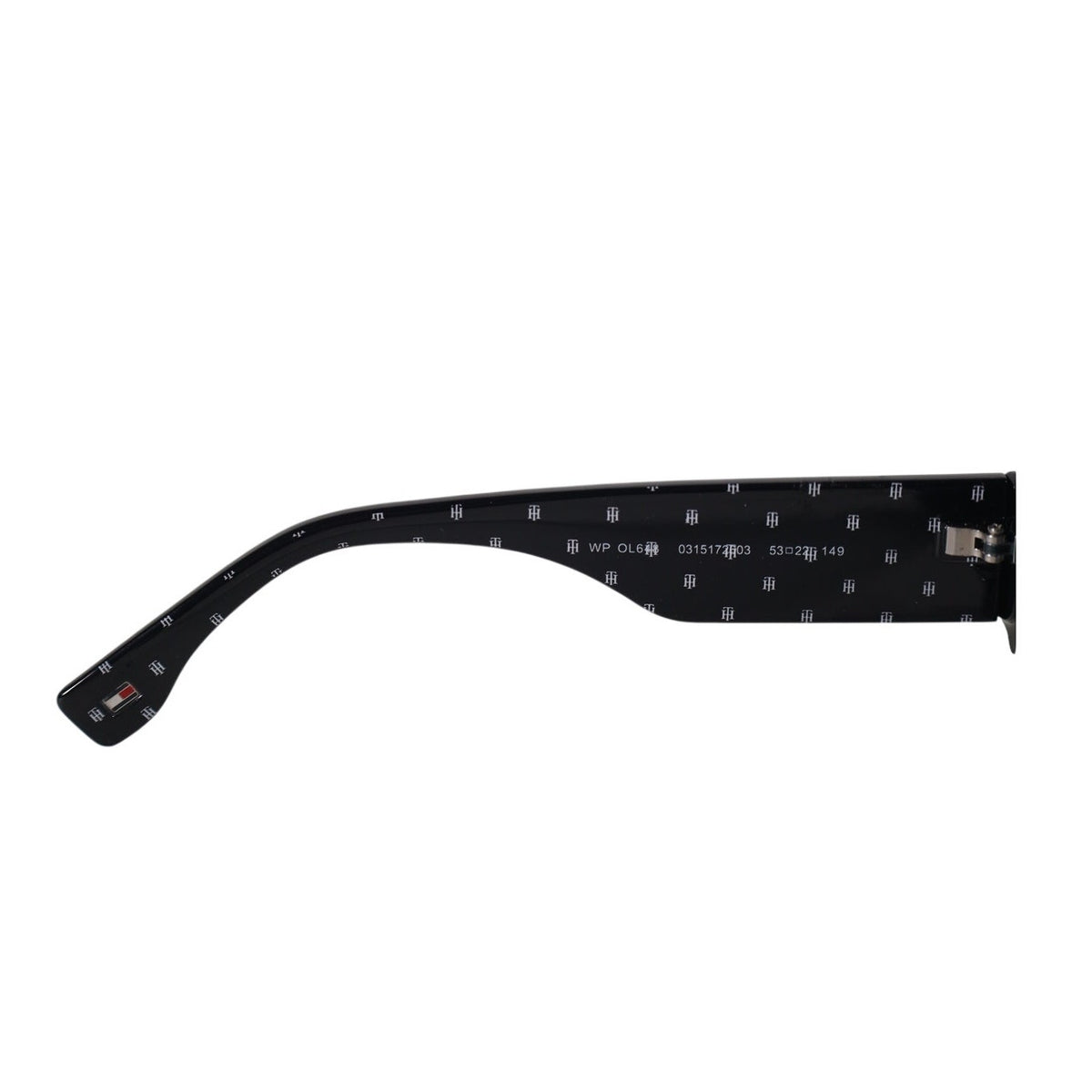 Tommy Hilfiger Women’s Oval Sunglasses – Black / Grey Gradient