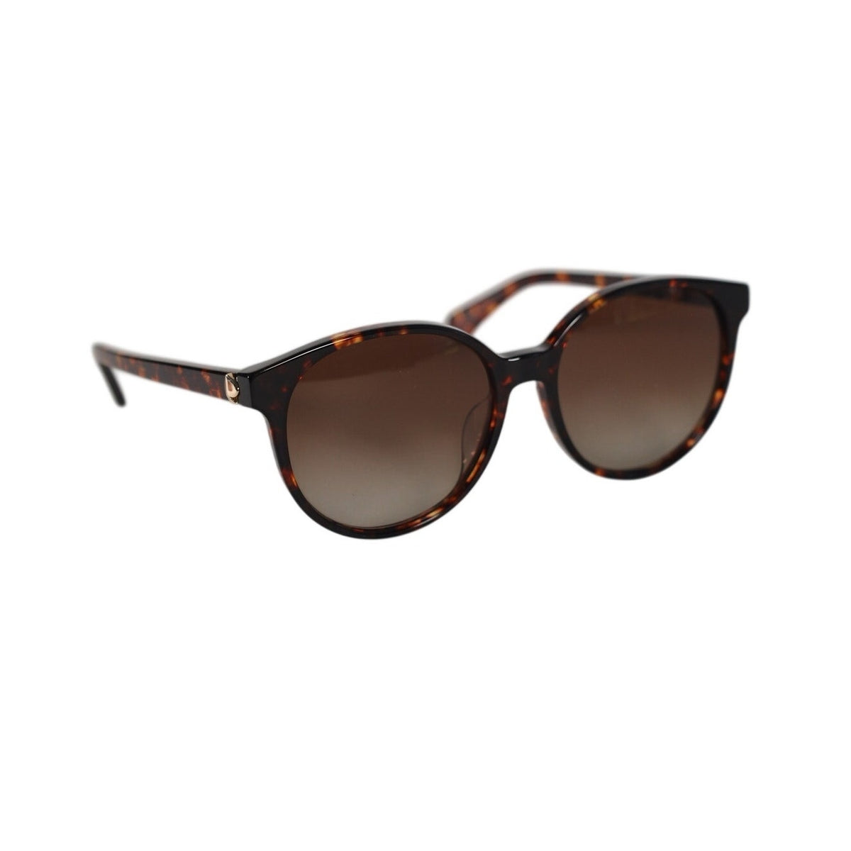 Kate Spade Women's Round ELIZA Polarized Sunglasses - Tortoise / Brown