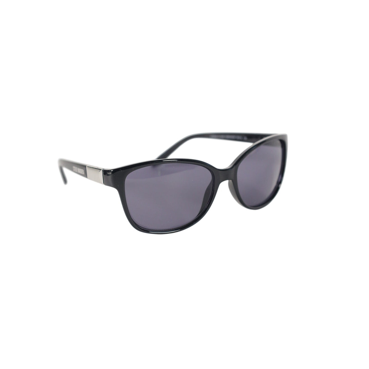 Steve Madden Oval BOBBIN Lightweight Women's Sunglasses - Black / Grey