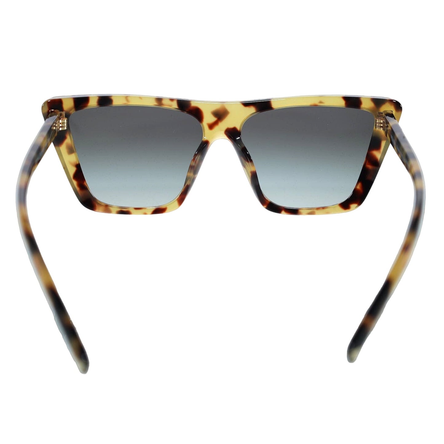 Prada Square Geometric Sunglasses - Medium Tortoise/Grey Gradient