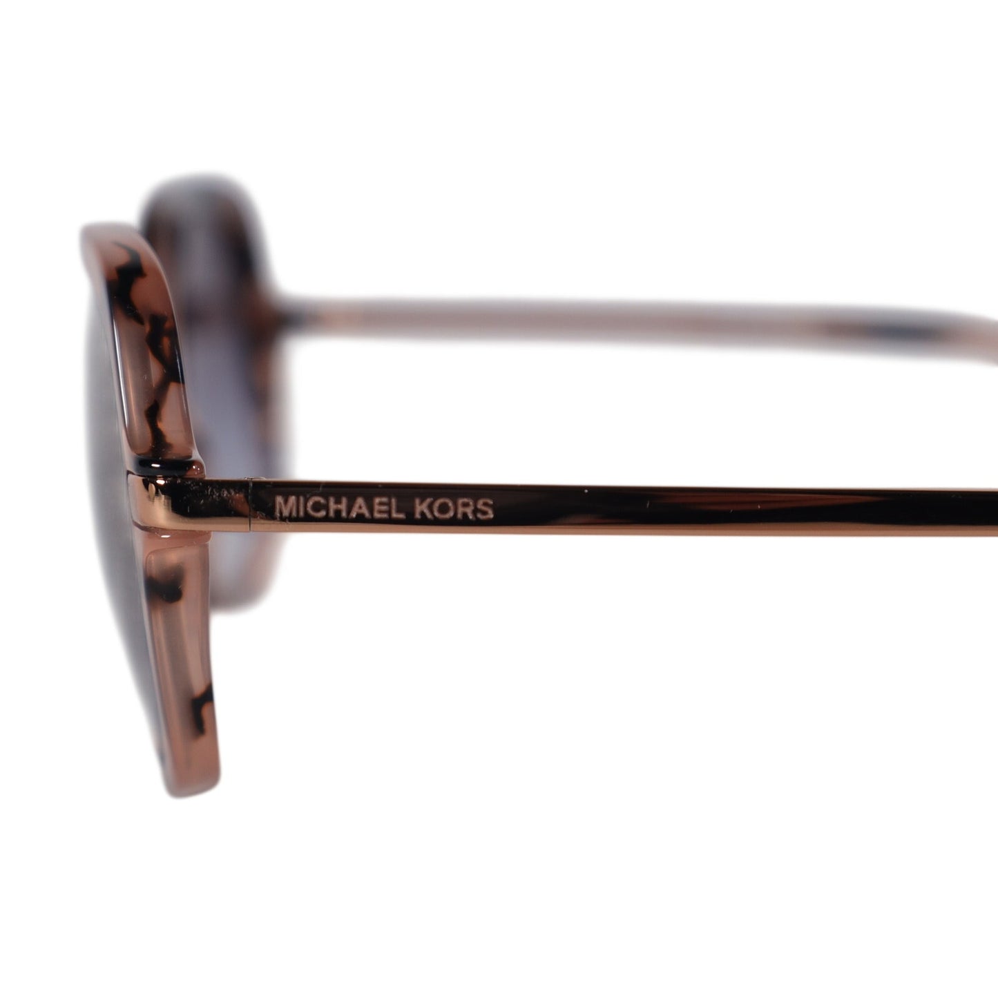 Michael Kors ADRIANNA II Oval Women's Sunglasses - Havana Gold / Grey