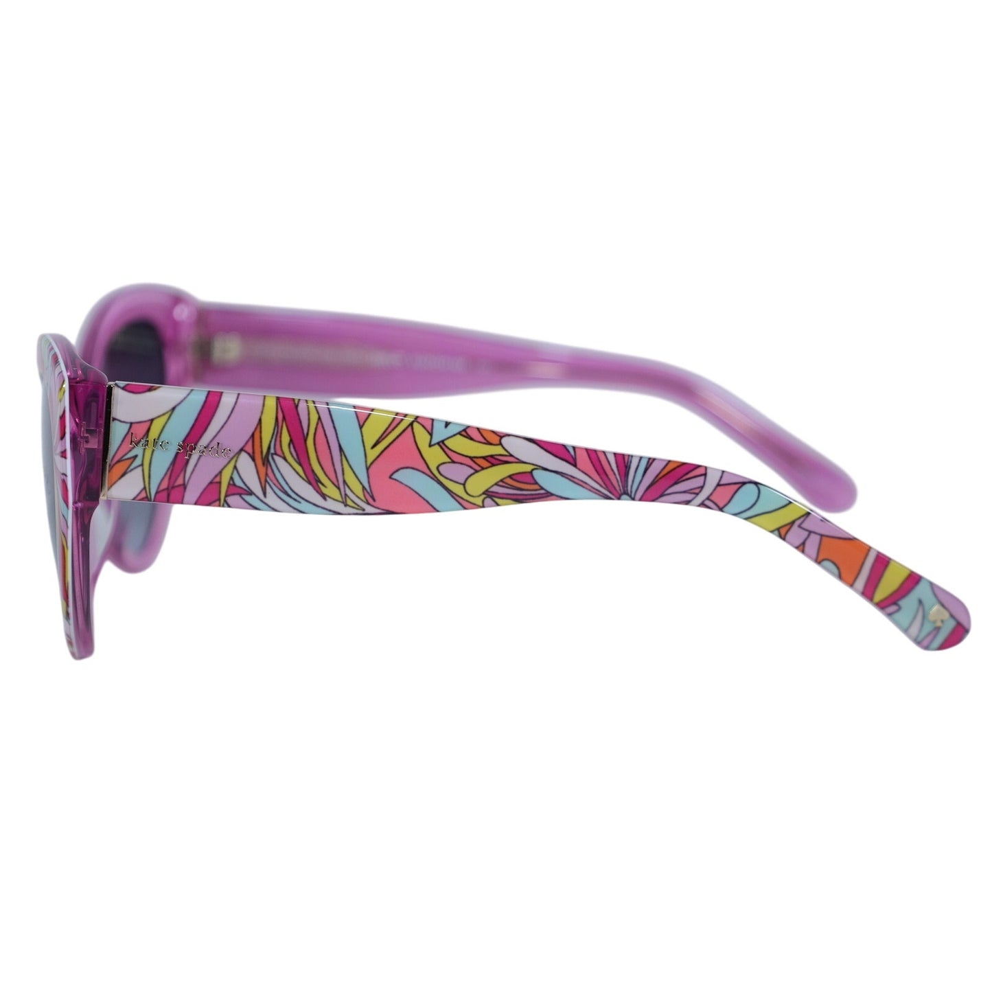 Kate Spade PAISLEIGH Floral Cat Eye Womens Sunglasses - Pink Flower Print - NWT