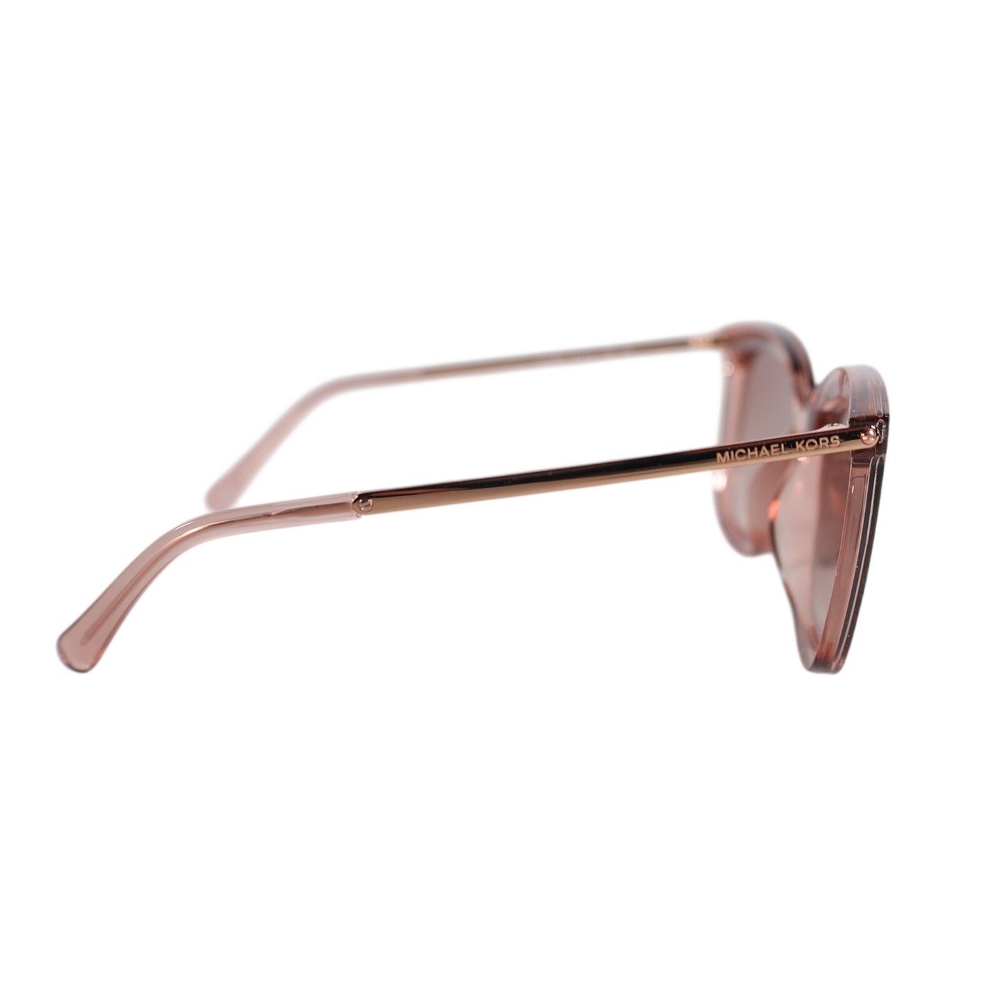Michael Kors ZERMATT Women's Sunglasses-Transparent Pink / Rose Gold Mirror