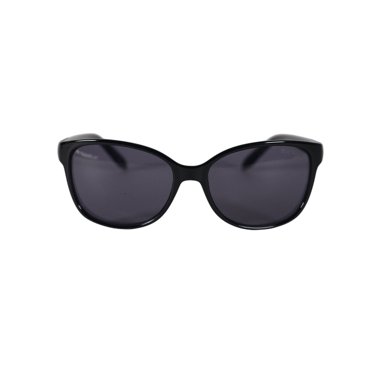 Steve Madden Oval BOBBIN Lightweight Women's Sunglasses - Black / Grey