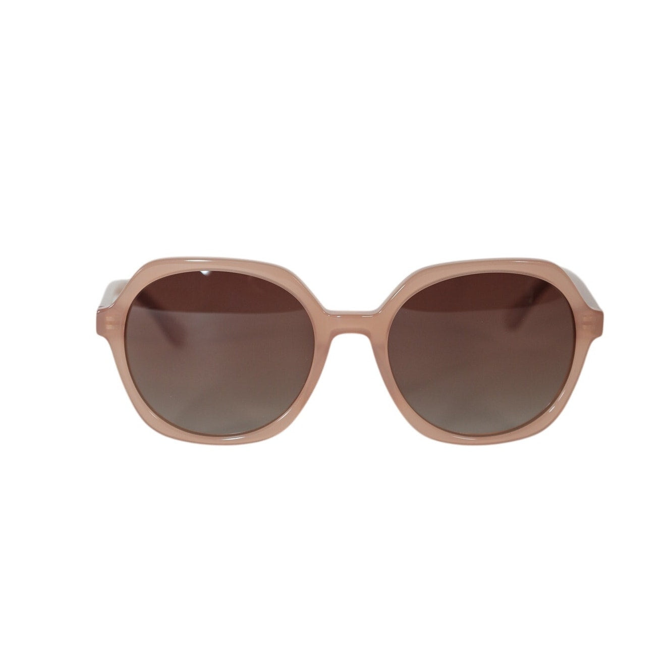 Spartina 449 Calibogue Round Polarized Sunglasses - Rose Pink / Brown
