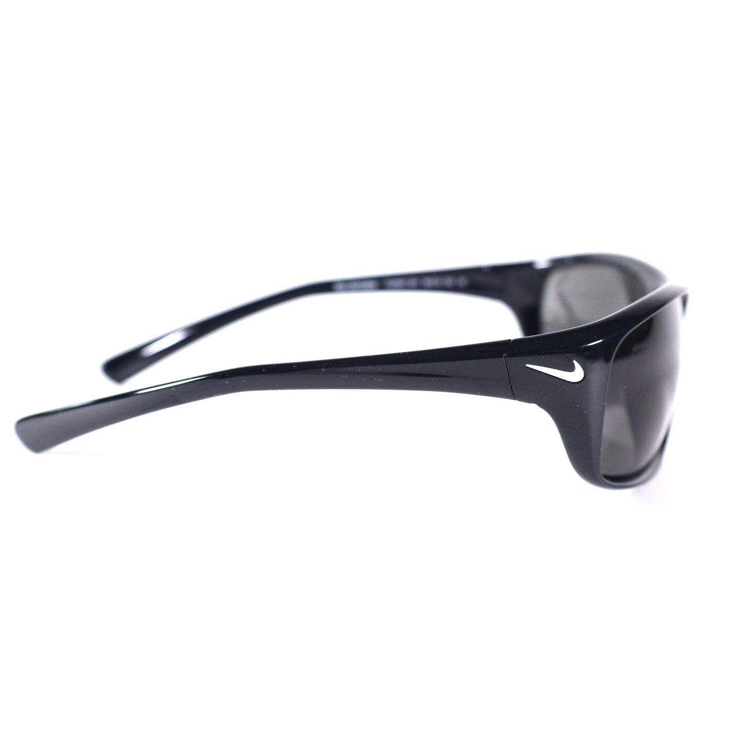 Nike Adrenaline Wraparound Sport Performance Mens Sunglasses-Black / Grey