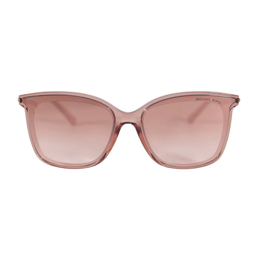 Michael Kors ZERMATT Women's Sunglasses-Transparent Pink / Rose Gold Mirror