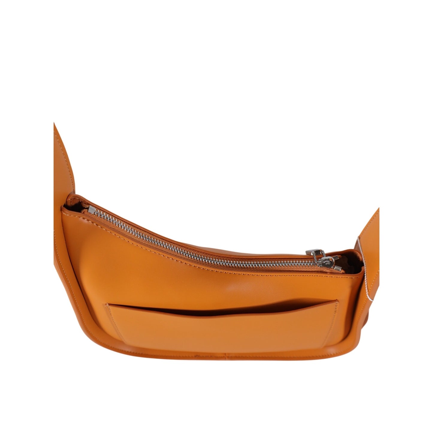 Melie Bianco Willow Vegan Leather Shoulder Bag - Orange