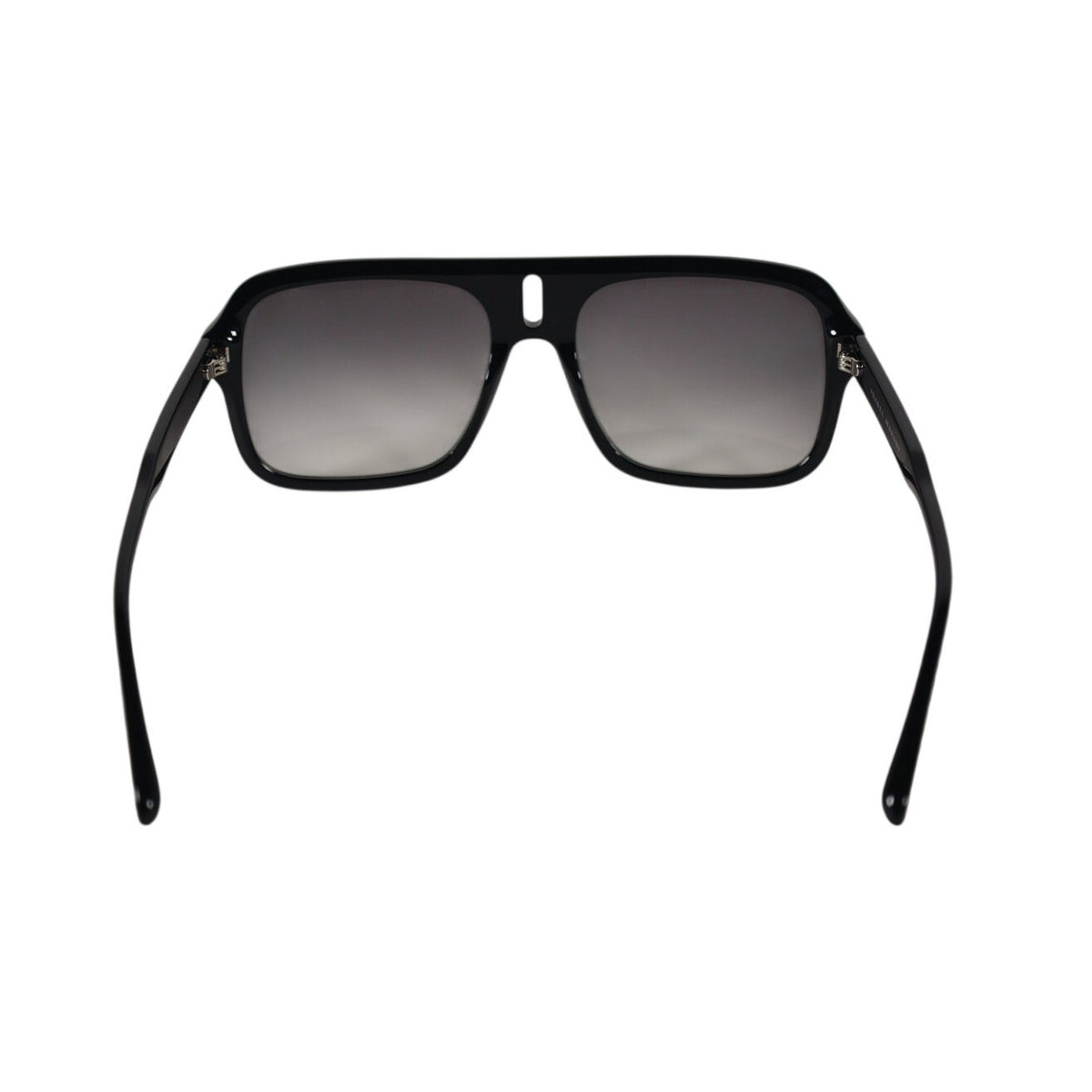 Isabel Marant Square Designer Sunglasses - Shiny Black / Grey Gradient