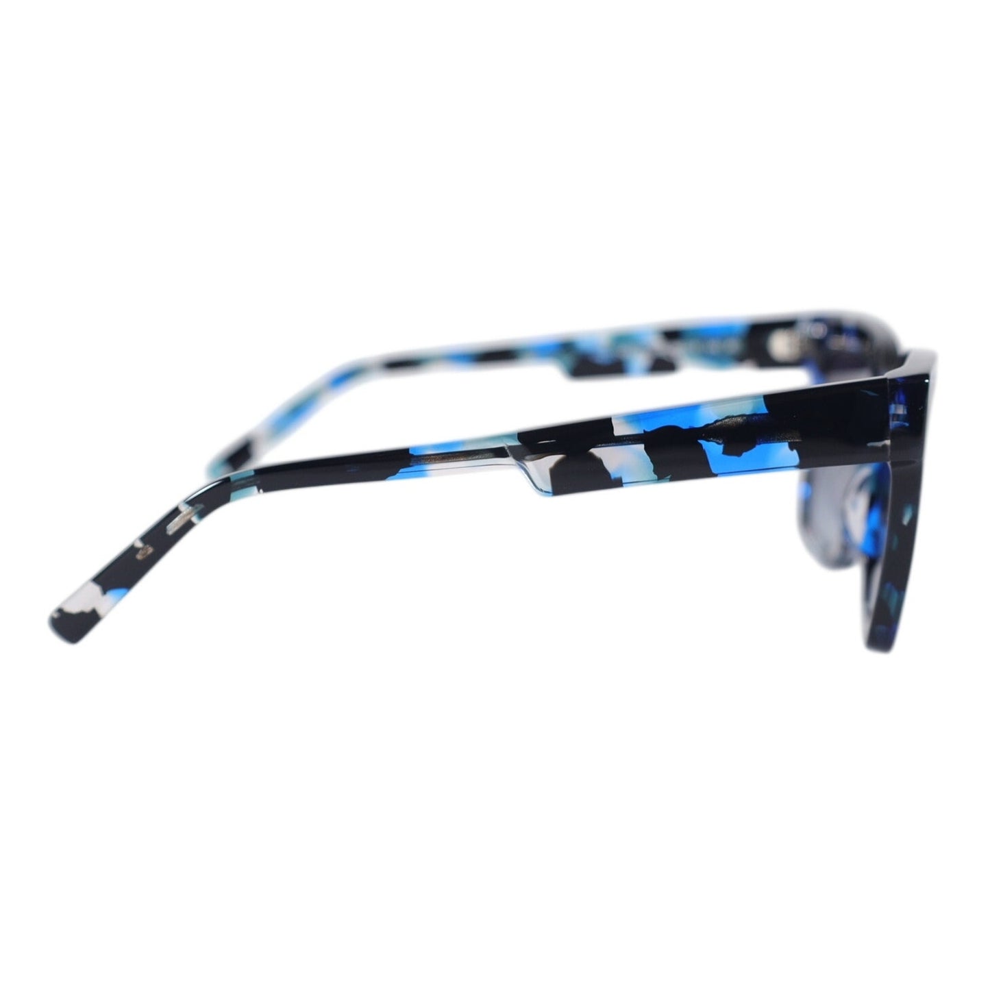 DKNY Square Women's Designer Sunglasses - Sapphire Tortoise / Blue