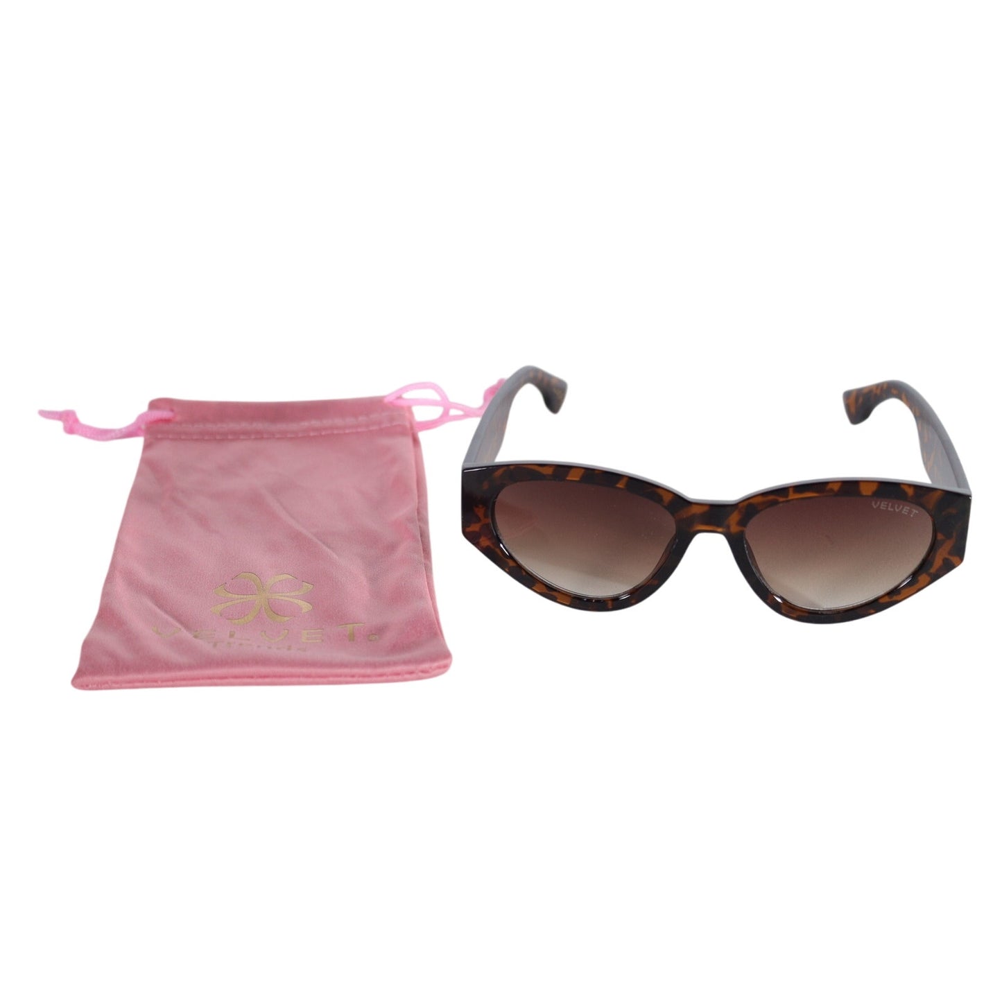 Velvet Eyewear ROSA Cat Eye Womens Sunglasses - Tortoise / Brown Gradient