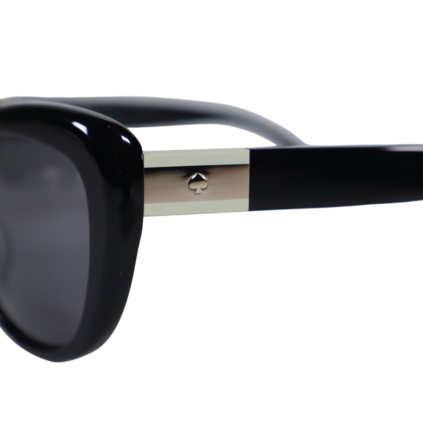 Kate Spade EMMALYNN Cat Eye Polarized Womens Sunglasses - Black/Grey
