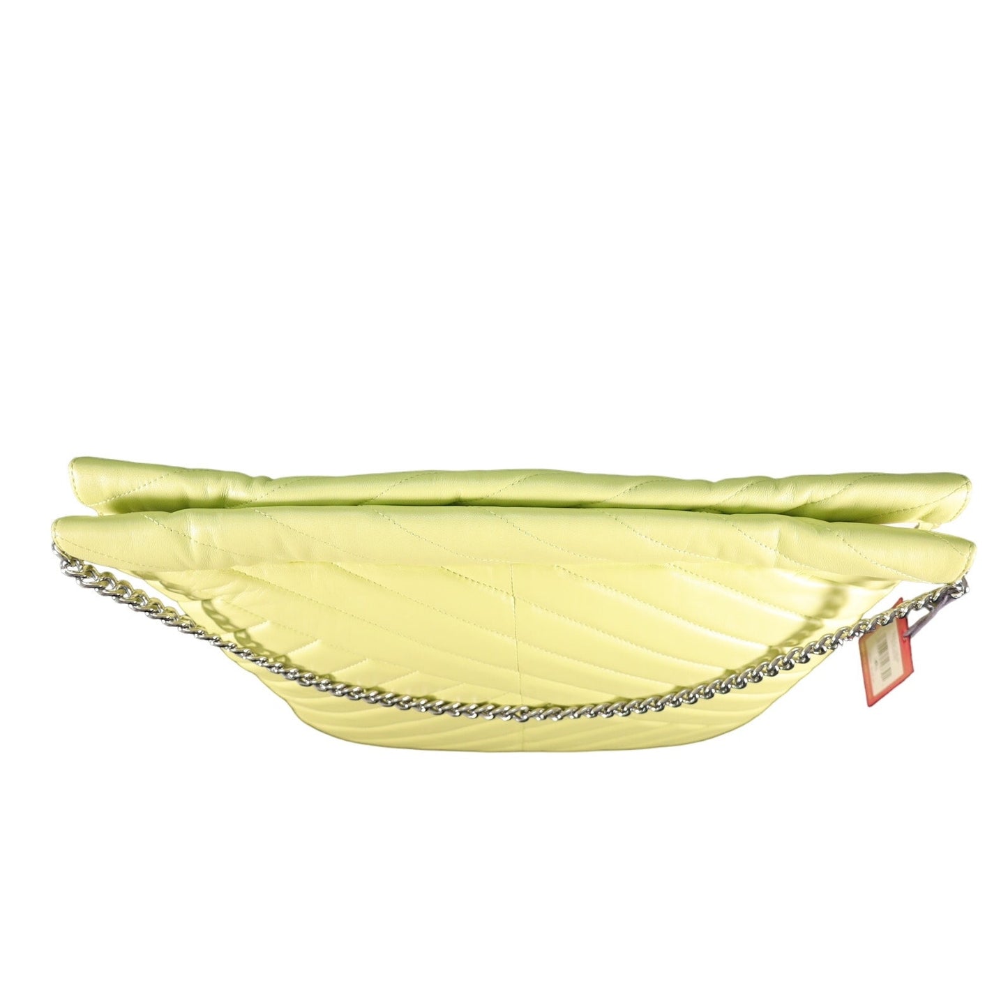 Vince Camuto Quilted Leather Shoulder Bag – Celery Green / Chartreuse