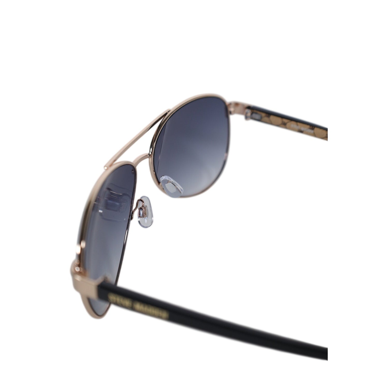 Steve Madden LANOSA Lightweight Aviator Sunglases - Gold / Gray