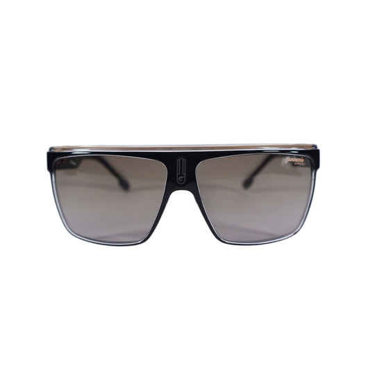 Carrera Men's Square Lightweight Sunglasses - Black Gold / Brown Gradient