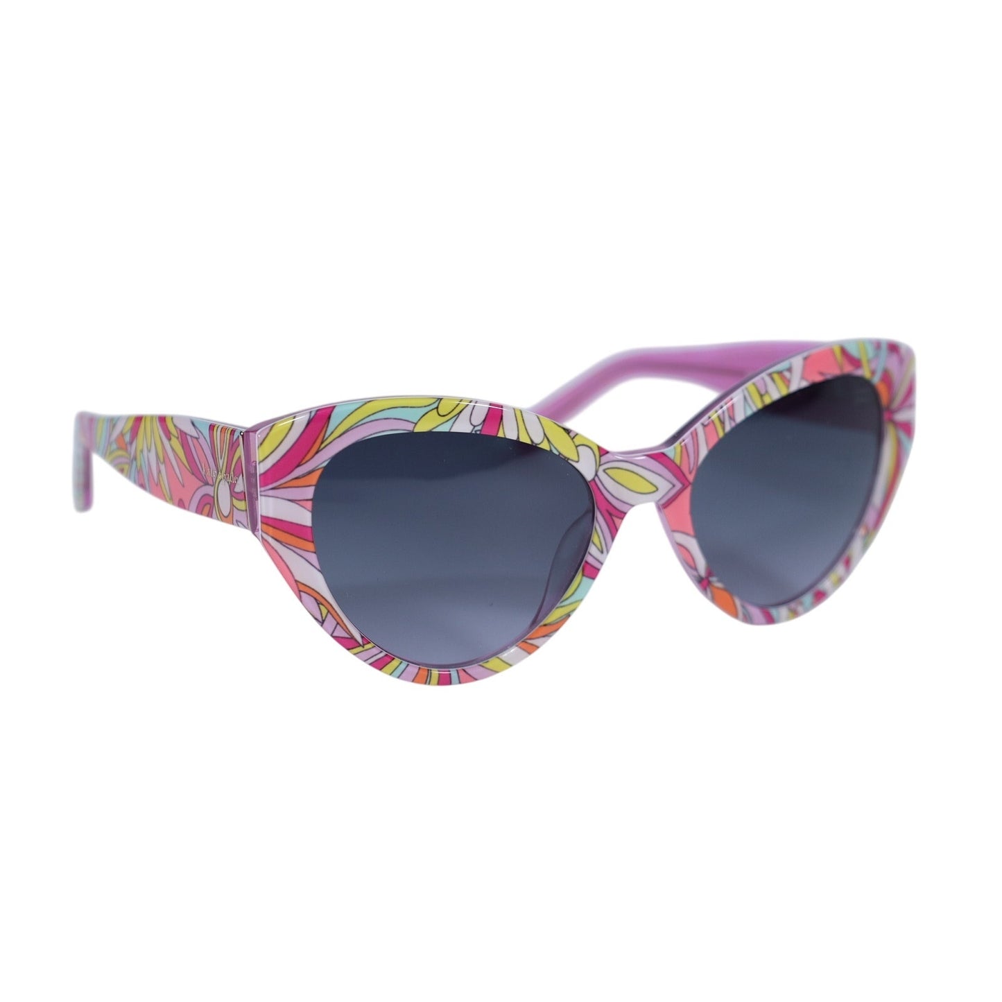 Kate Spade PAISLEIGH Floral Cat Eye Womens Sunglasses - Pink Flower Print - NWT