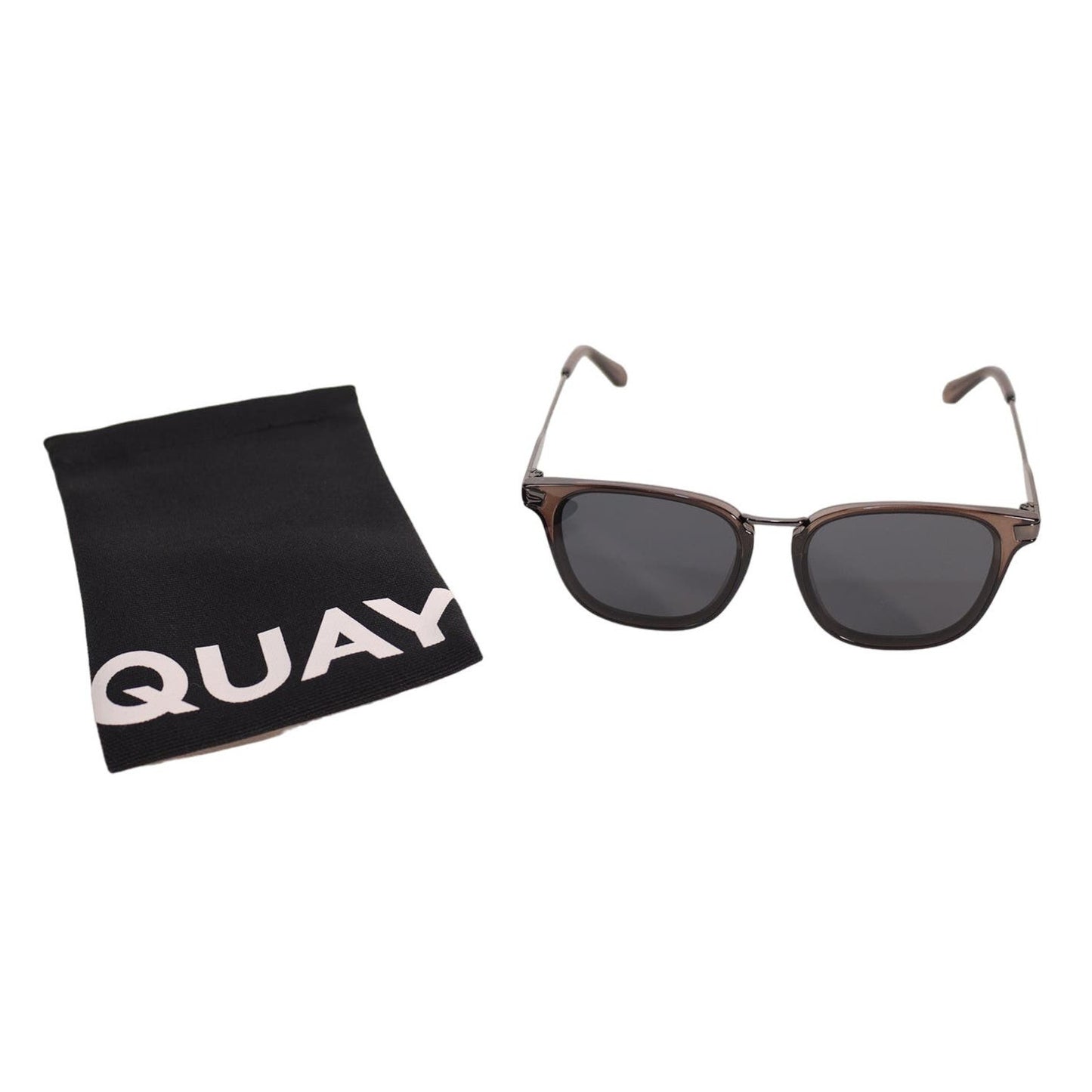 Quay Australia Jackpot Remixed Round Sunglasses - Black/Black