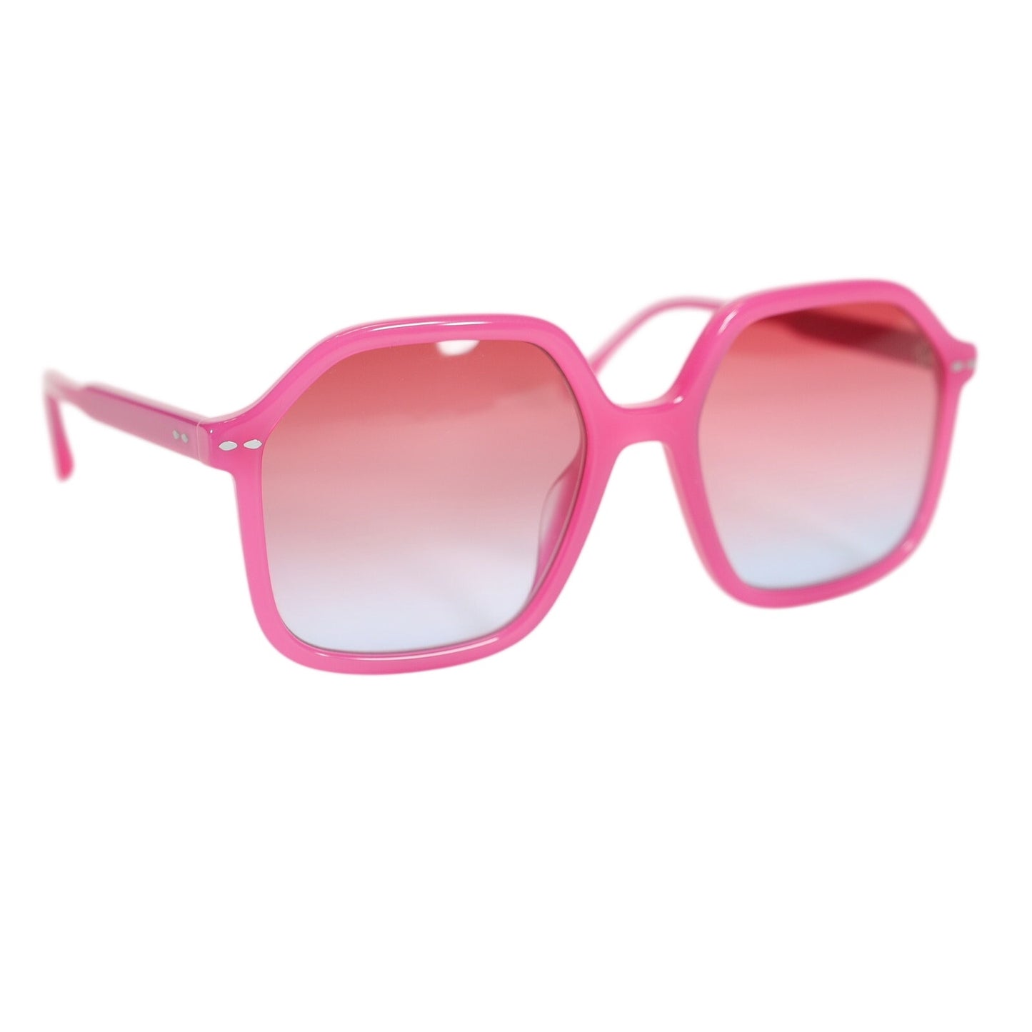 Isabel Marant Square Womens Sunglasses - Fuchsia Pink / Pink Gradient