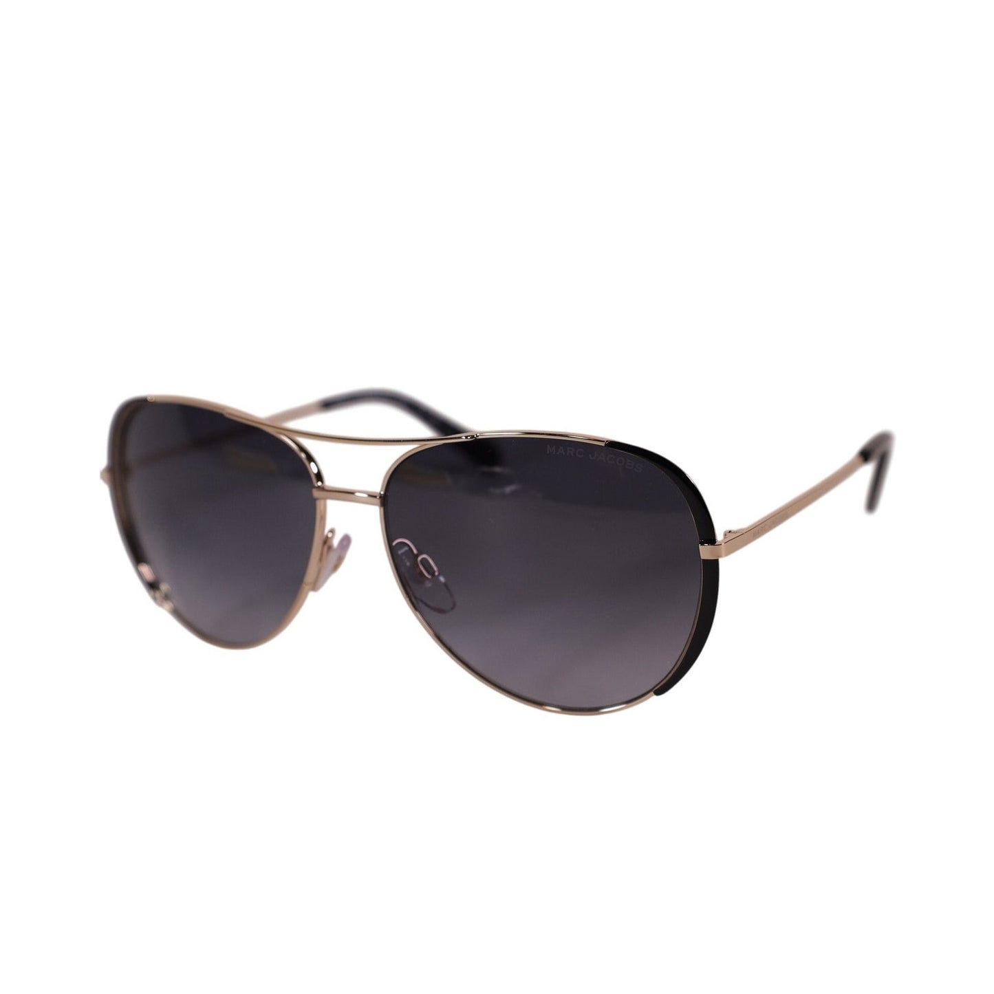 Marc Jacobs Pilot Aviator Sunglasses - Gold / Black