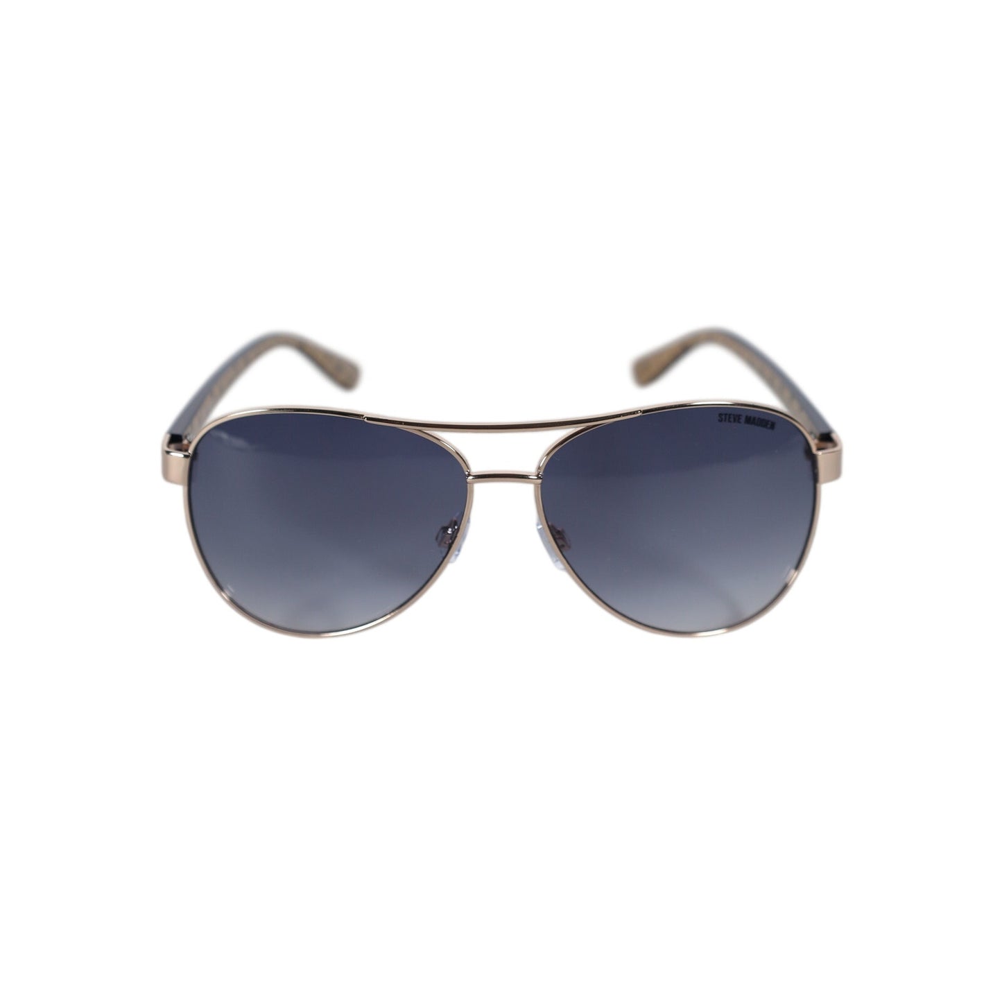 Steve Madden LANOSA Lightweight Aviator Sunglases - Gold / Gray