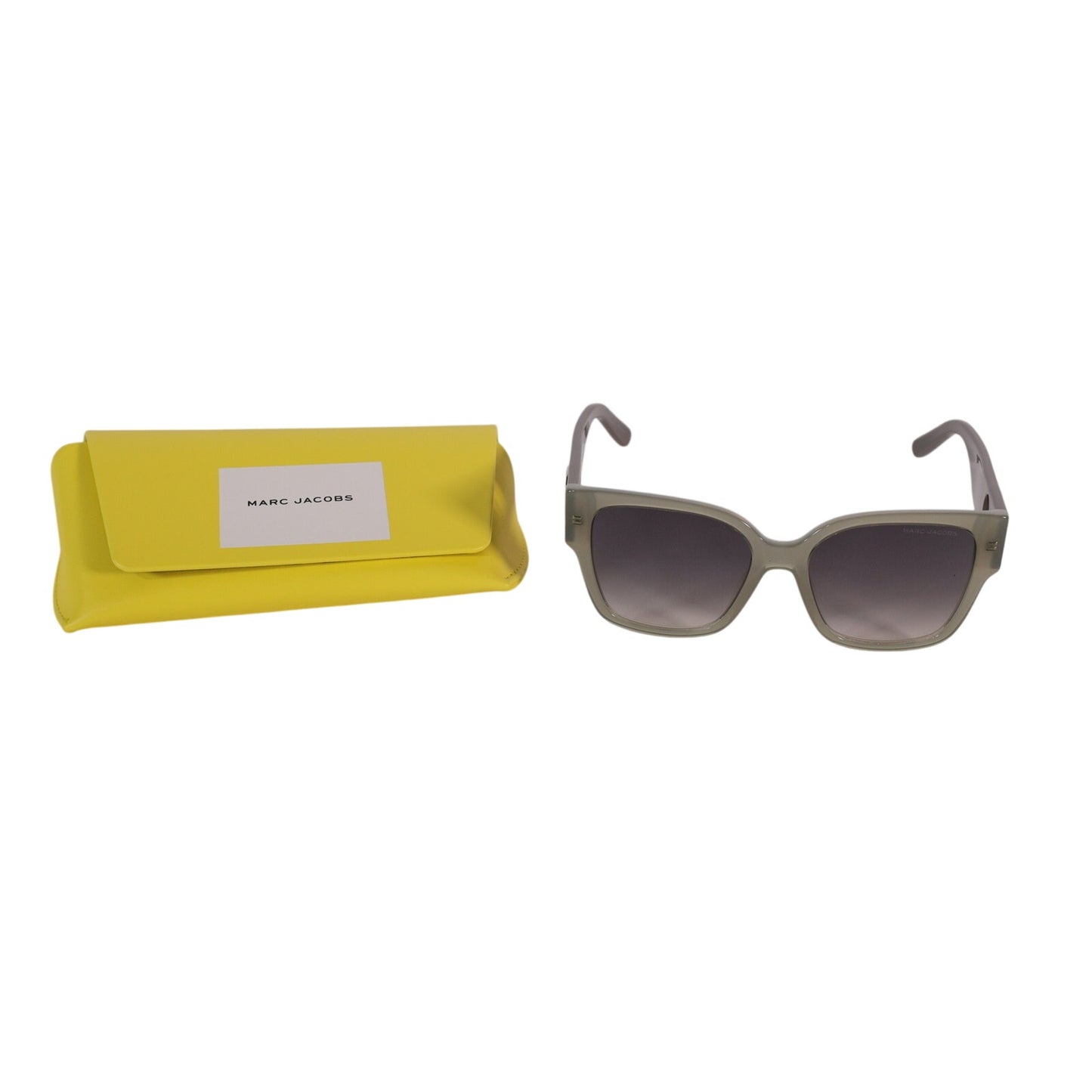 Marc Jacobs Square Womens Sunglasses - Sage / Grey Gradient