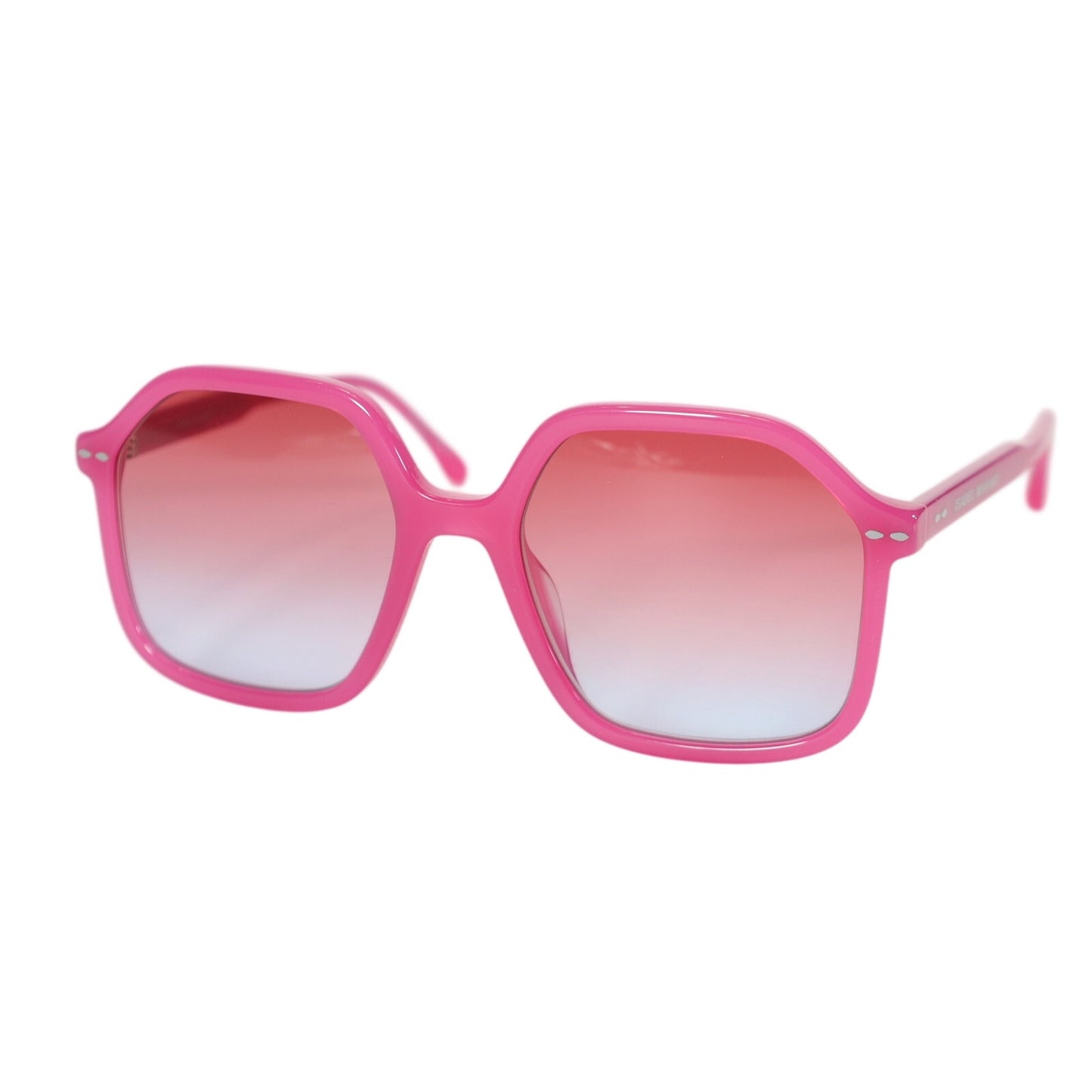 Isabel Marant Square Womens Sunglasses - Fuchsia Pink / Pink Gradient