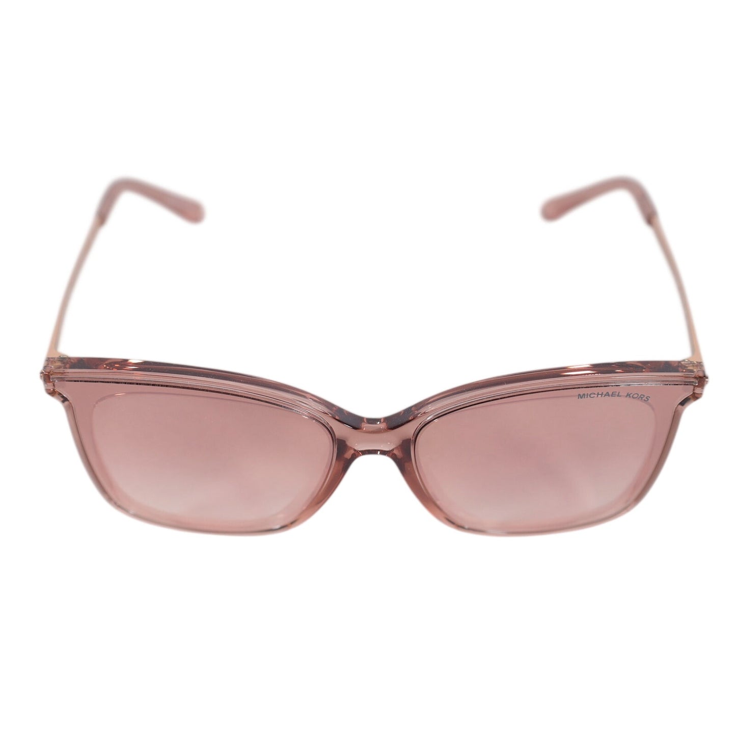 Michael Kors ZERMATT Women's Sunglasses-Transparent Pink / Rose Gold Mirror