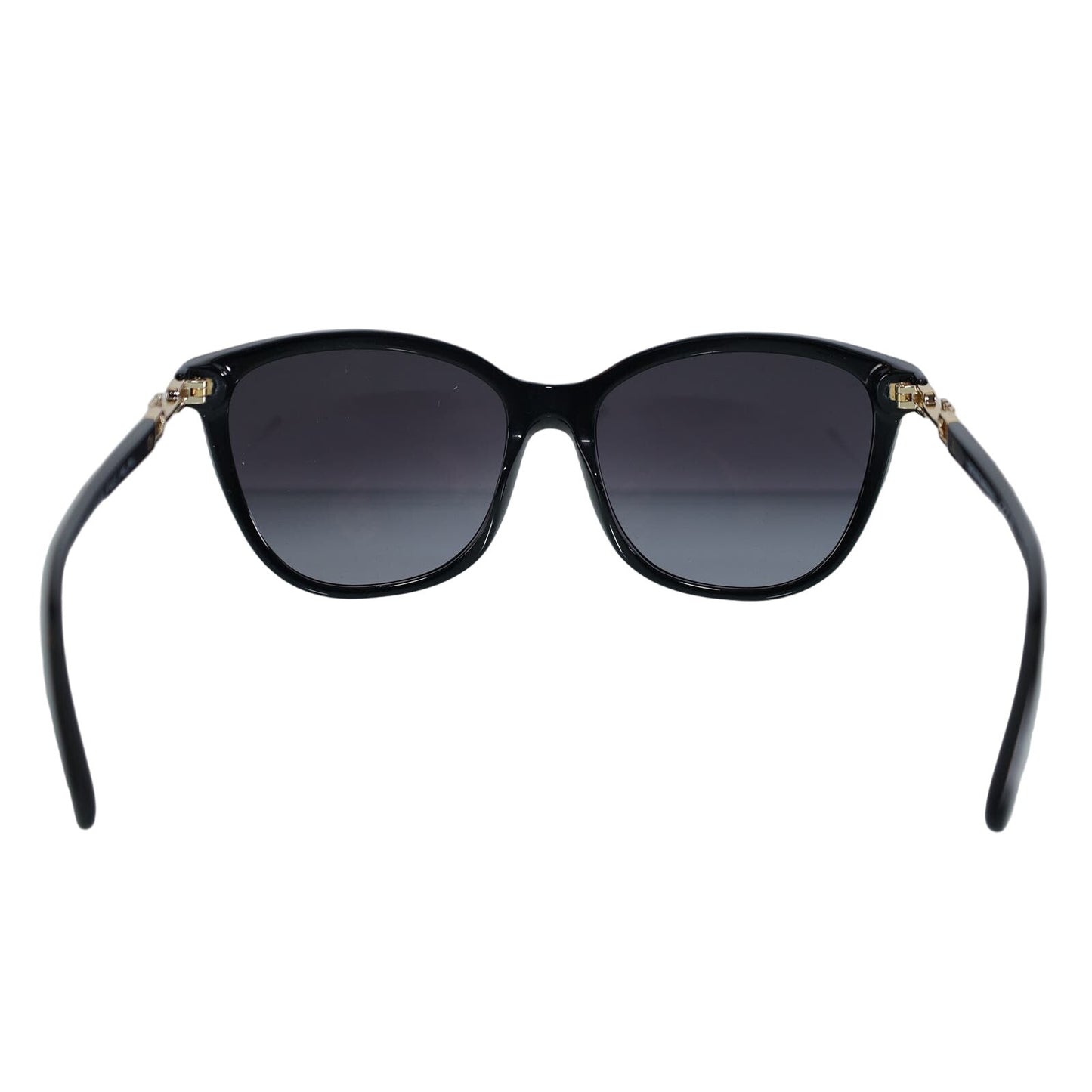 Emporio Armani Cat Eye Womens Sunglasses - Black/Gradient Grey