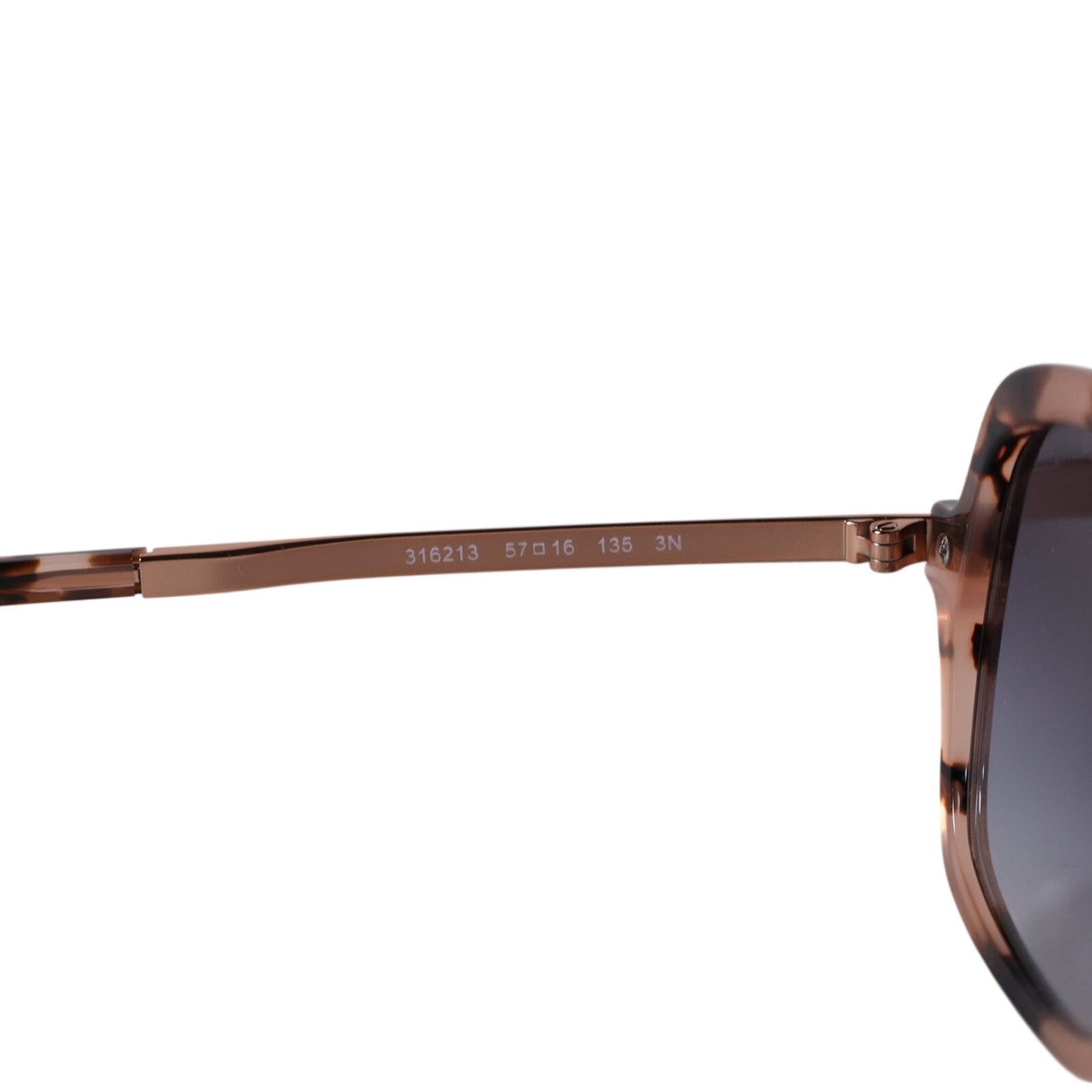 Michael Kors ADRIANNA II Oval Women's Sunglasses - Havana Gold / Grey