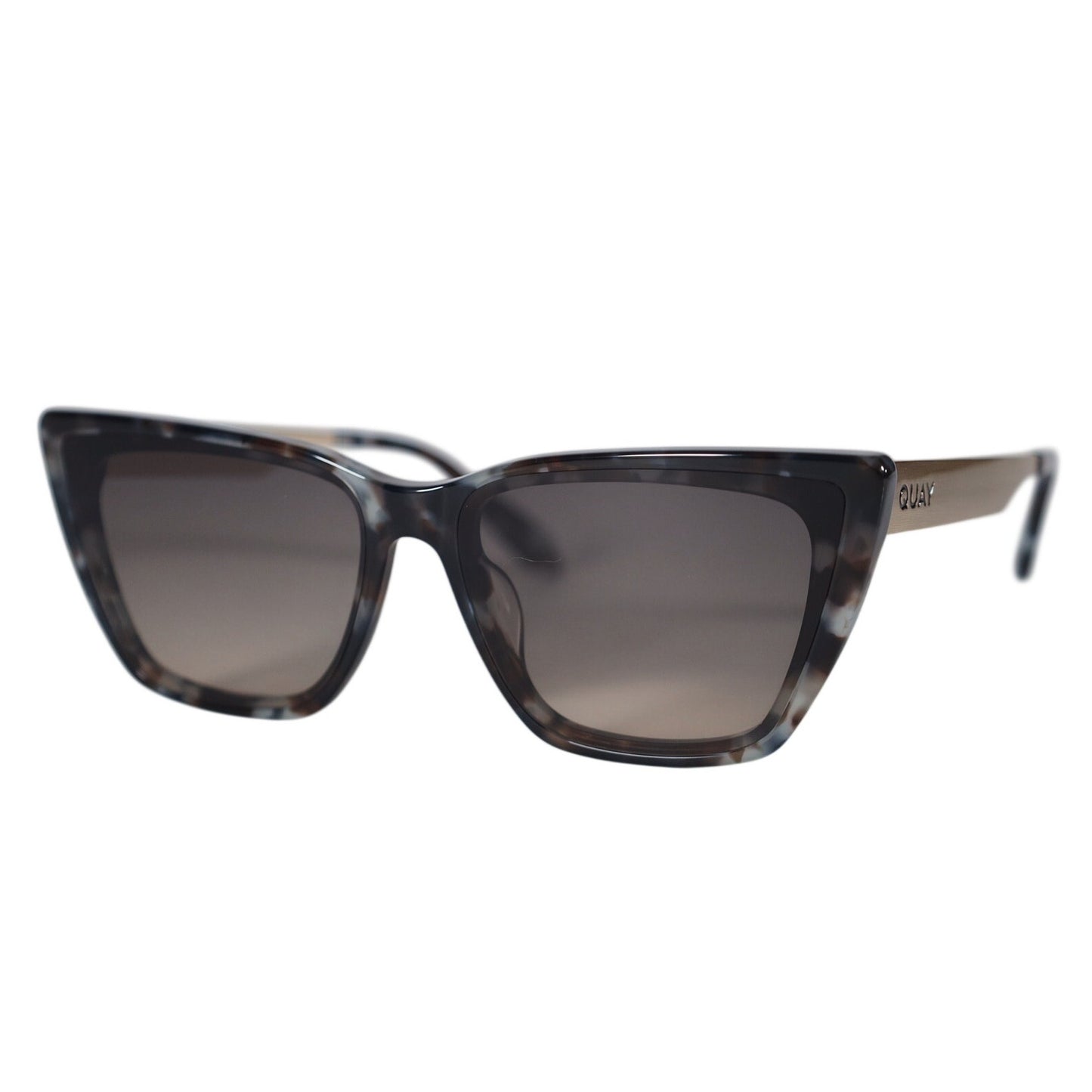 Quay Australia Call the Shots Remixed Sunglasses - Storm Tortoise / Smoke Taupe