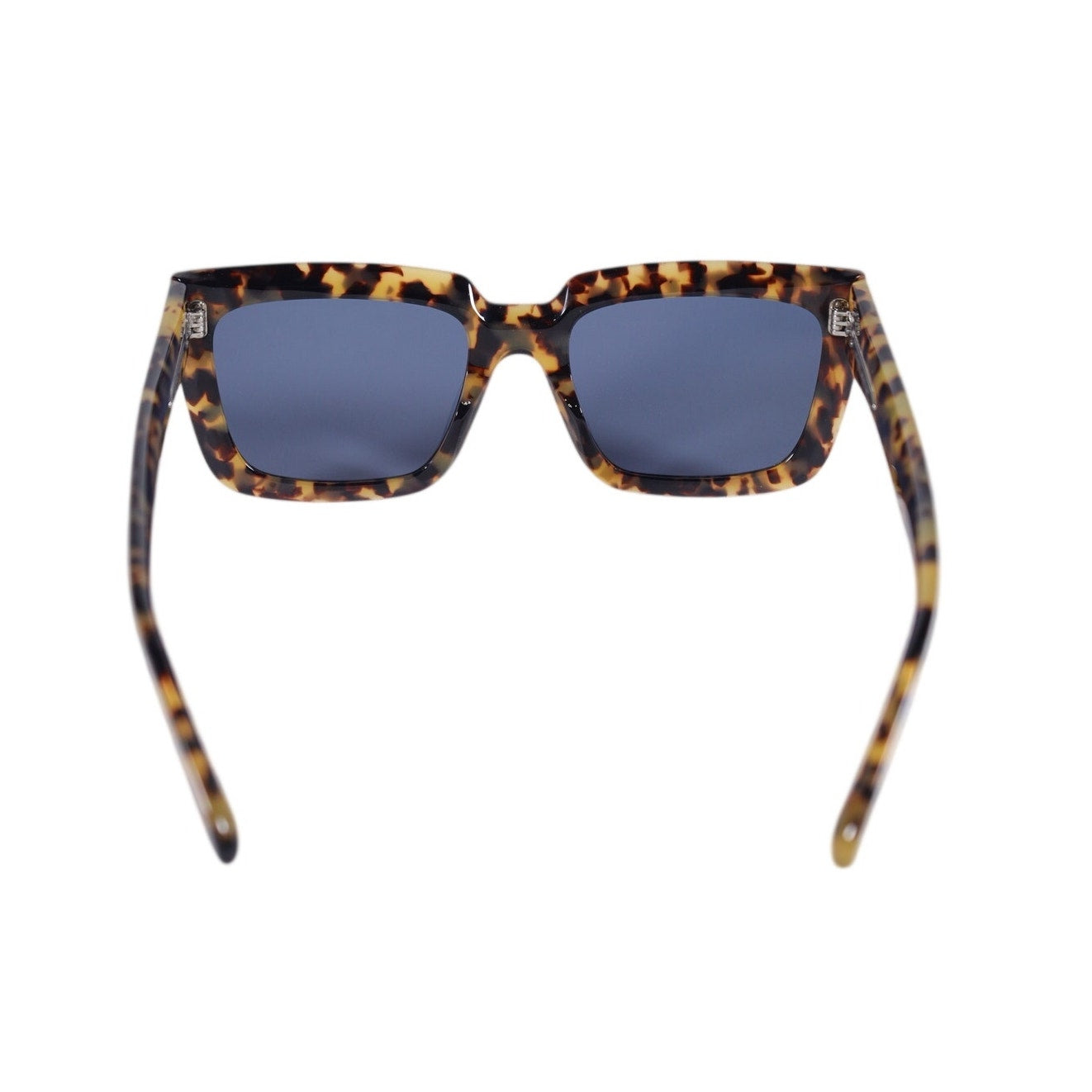 Isabel Marant Square Womens Designer Sunglasses - Yellow Havana / Blue