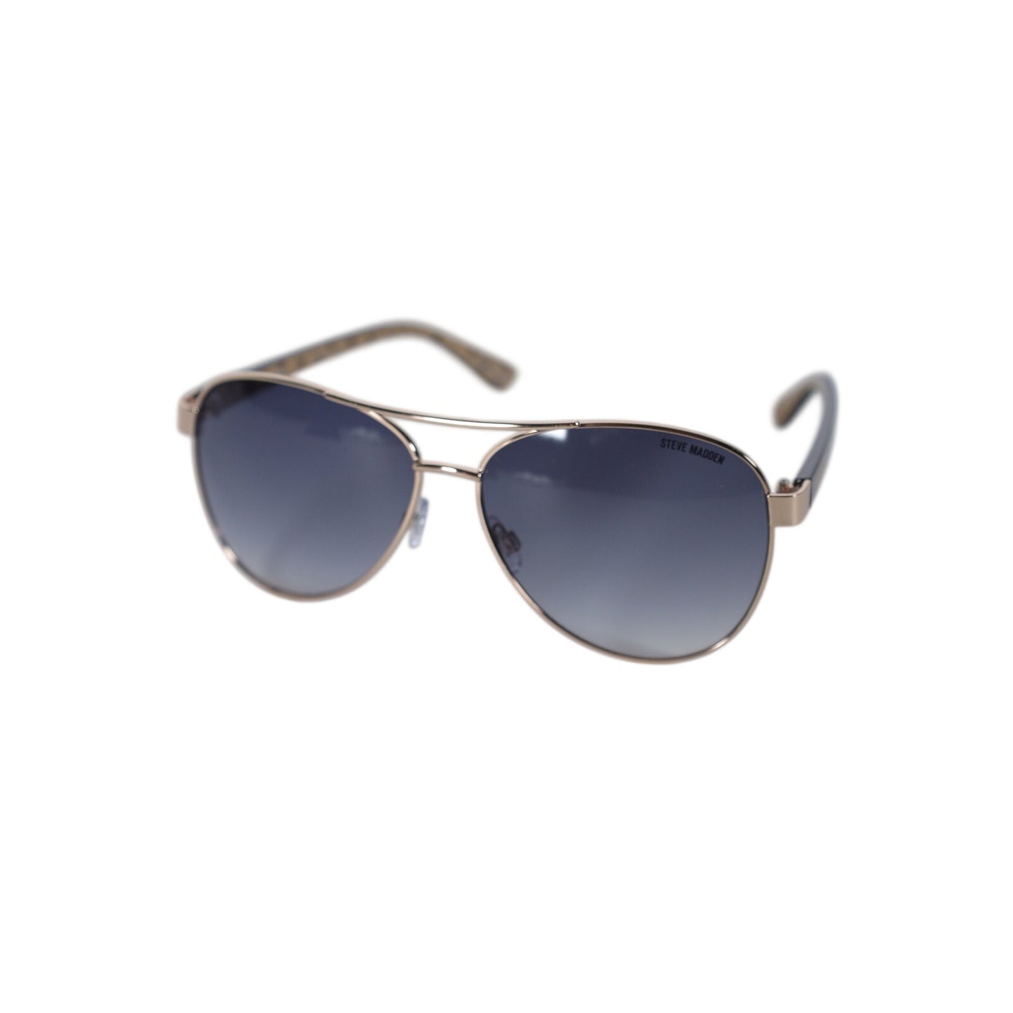 Steve Madden LANOSA Lightweight Aviator Sunglases - Gold / Gray