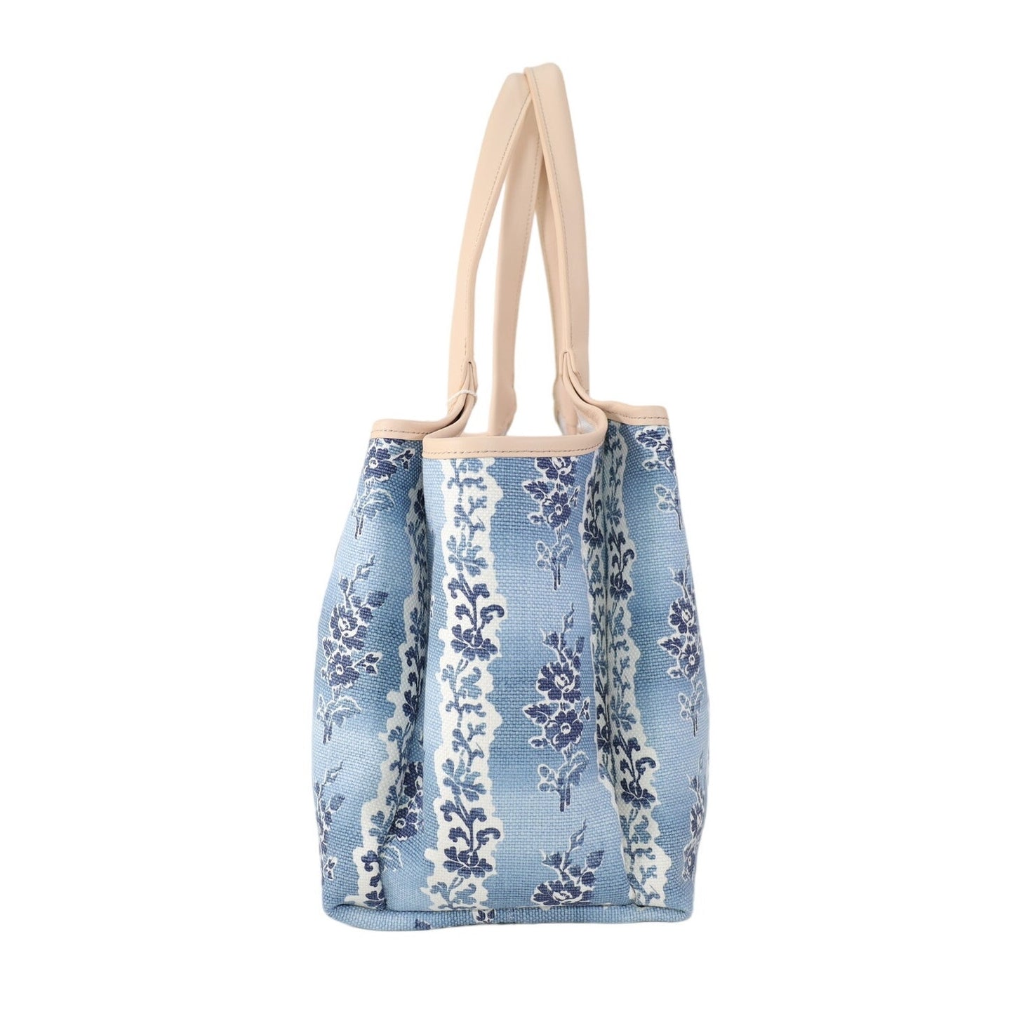 Spartina 449 Isla Tote - Peepele Song - Navy/Blue/Cream/Tan