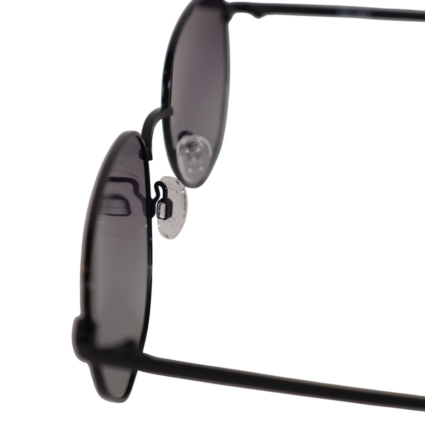 Quay Australia BIG TIME Round Polarized Sunglasses - Black / Smoke