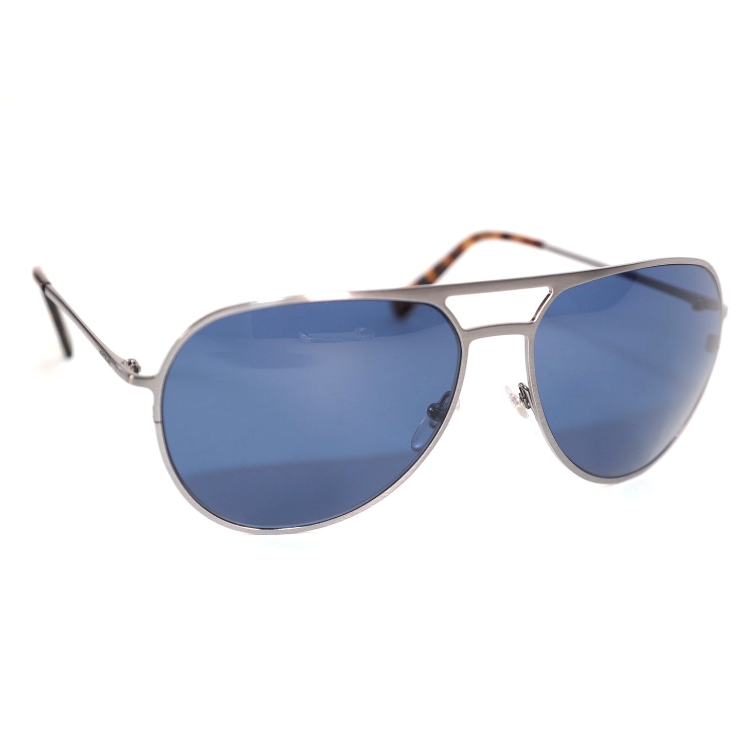 Montblanc Mens Aviator Sunglasses - Gunmetal Grey/Blue