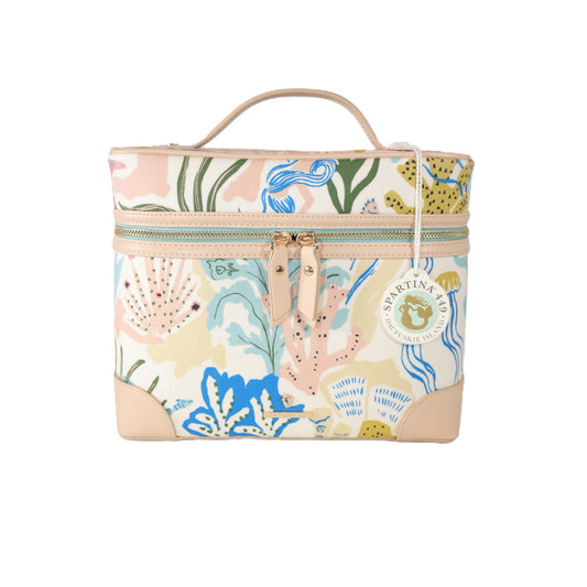 Spartina 449 Travel Accessory Train Case - Mermaid Sea
