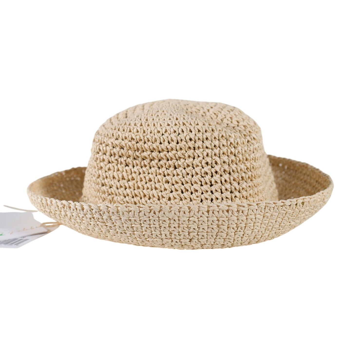 Gyal Bashy Boano Crochet Bucket Hat – Natural Straw