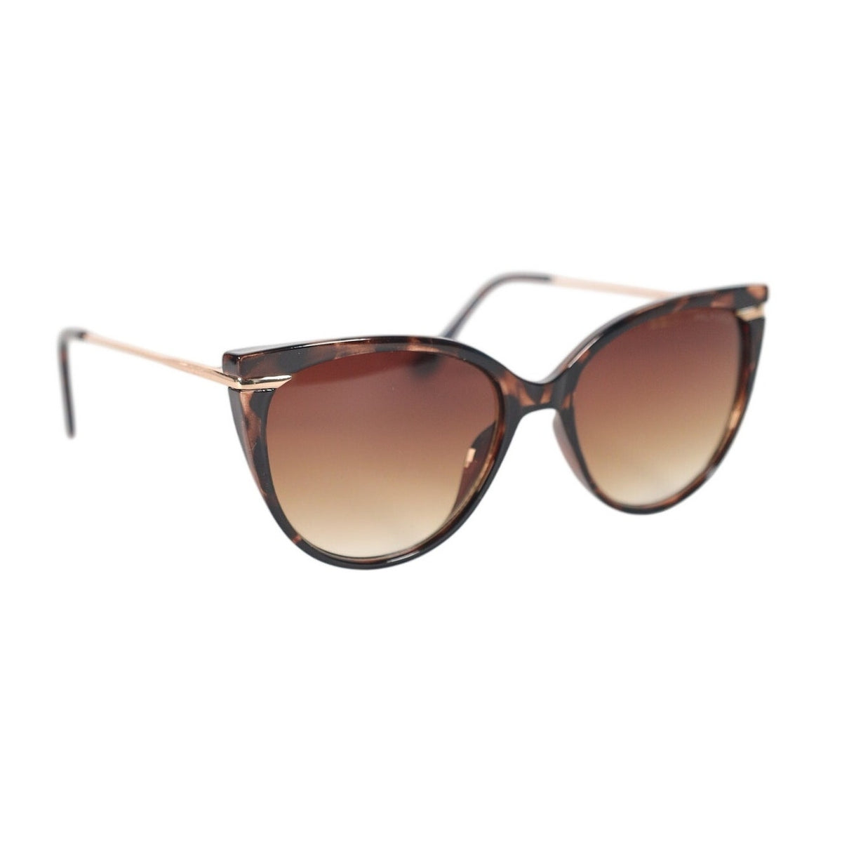 Tommy Hilfiger Women's Cat Eye Sunglasses - Tortoise / Brown Gradient