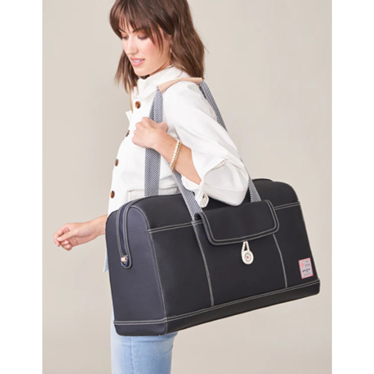 Spartina 449 Armada Weekender Duffle Bag - Midnight Navy