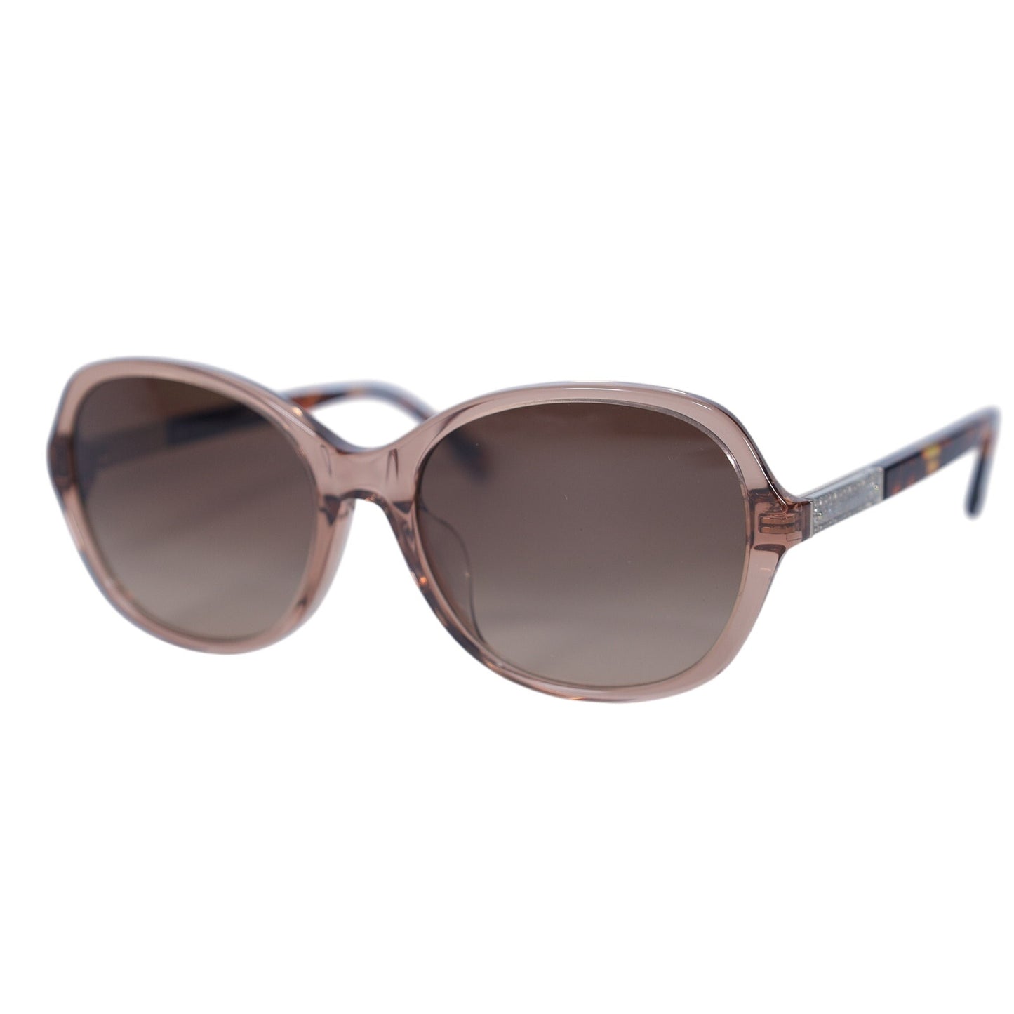 Kate Spade YAEL Round Oversized Womens Sunglasses - Brown / Brown Gradient