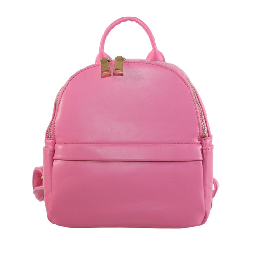 Melie Bianco Louise Recycled Vegan Leather Backpack - Pink