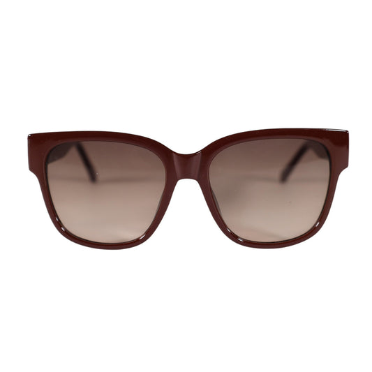 Fossil Classic Square Womens Sunglasses - Brown / Brown