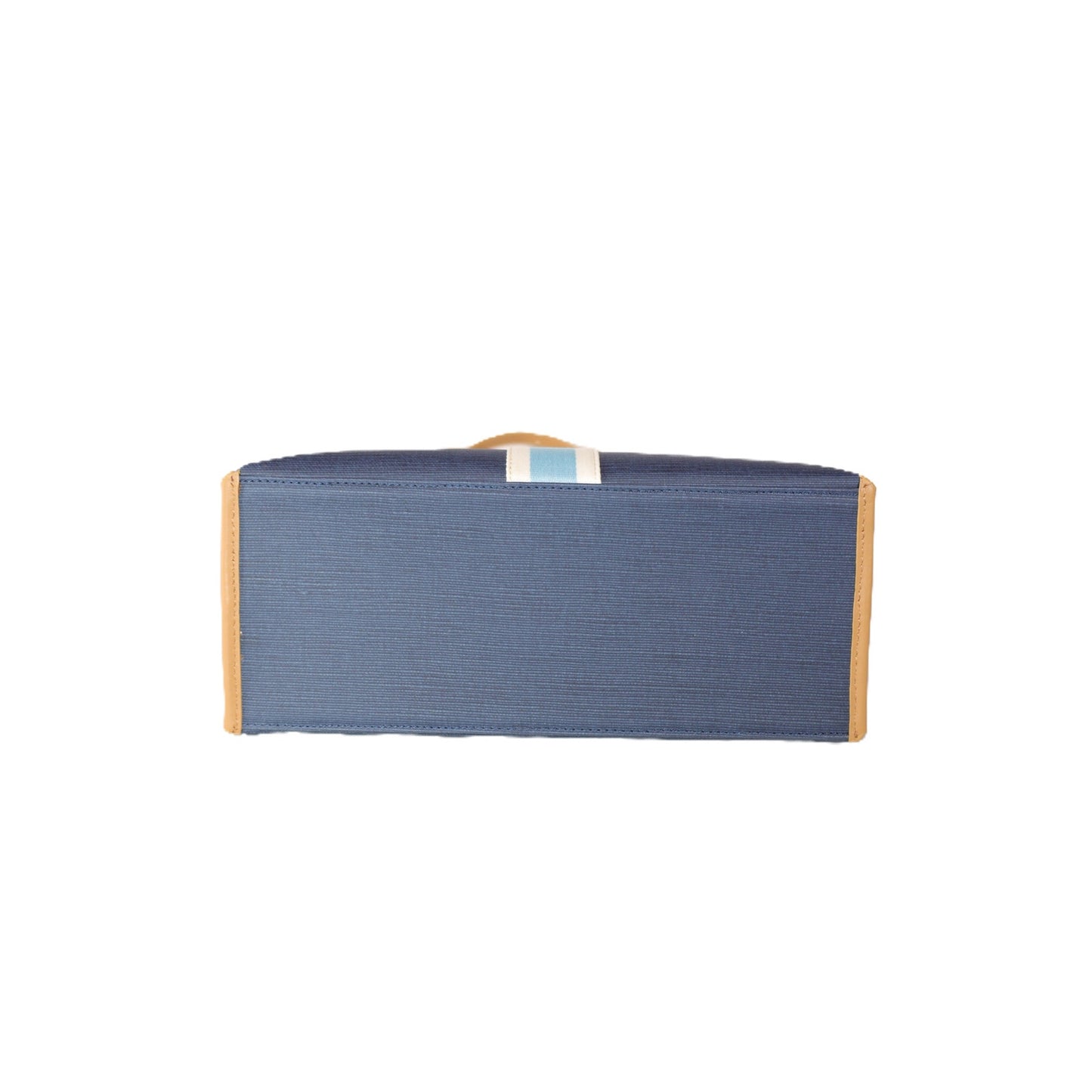 Spartina 449 Armada Zip Travel Tote Bag – Navy Blue Stripe