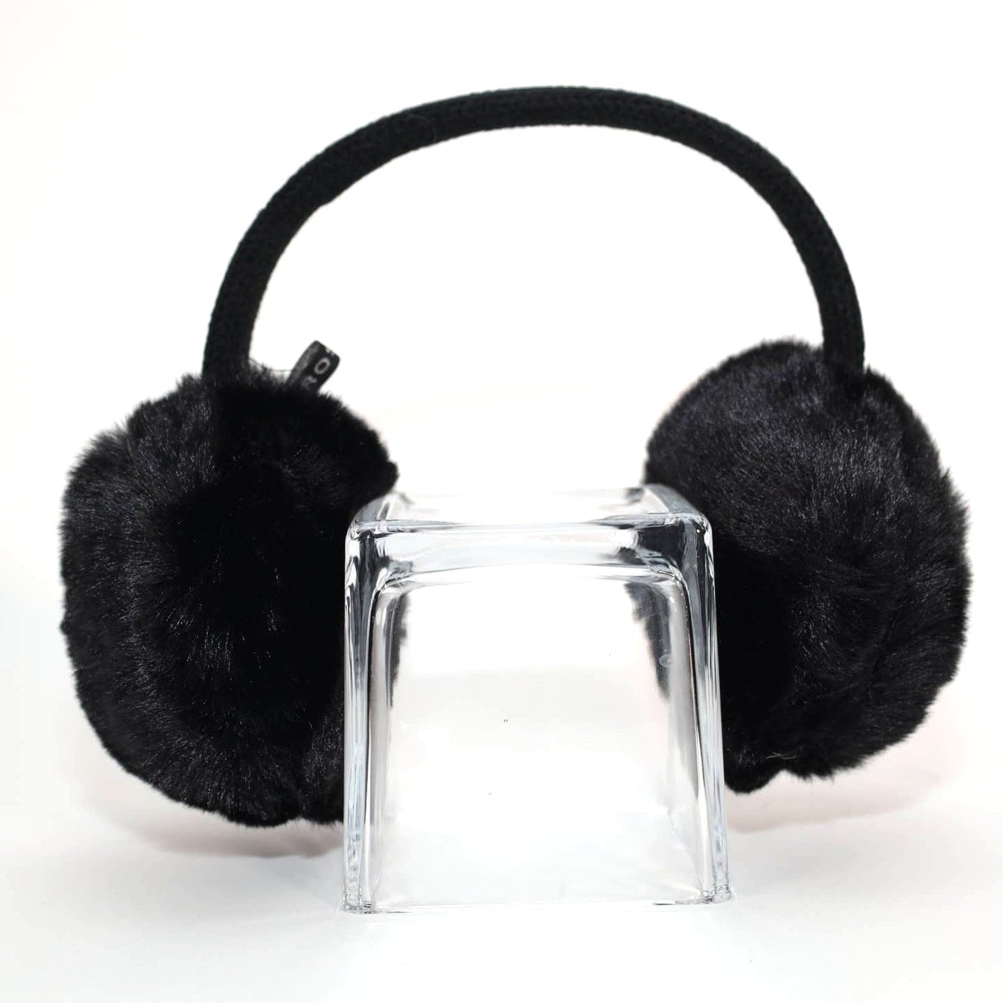 Aerosoles Soft Faux Fur Winter Earmuffs - One Size - Black - NWT