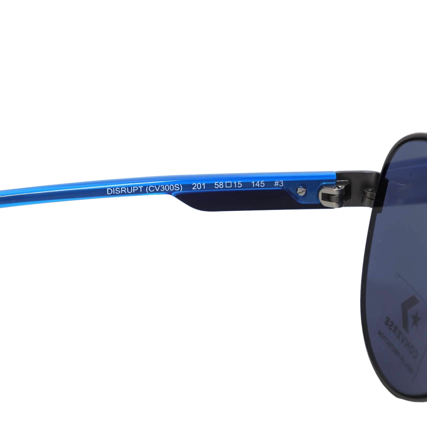 Converse Disrupt Aviator Sunglasses – Matte Dark Root / Blue